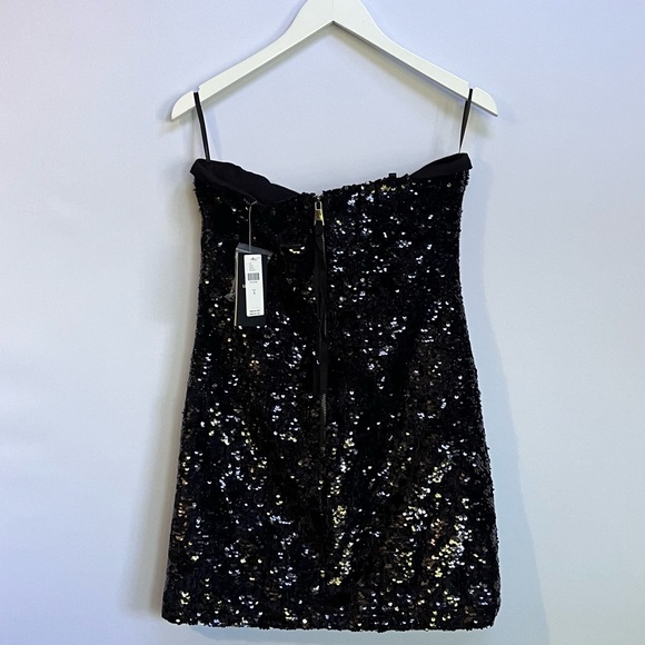NWT Le Superbe Nominee Tux Sequined Mini Dress size 8 - Picture 9 of 14